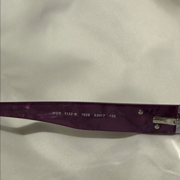 Versace Purple Eyeglass frames - Picture 3 of 6